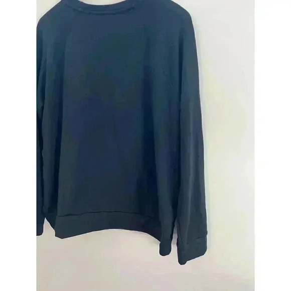 Zella Peaceful Crossover Pullover Black Size Medium - Picture 5 of 13